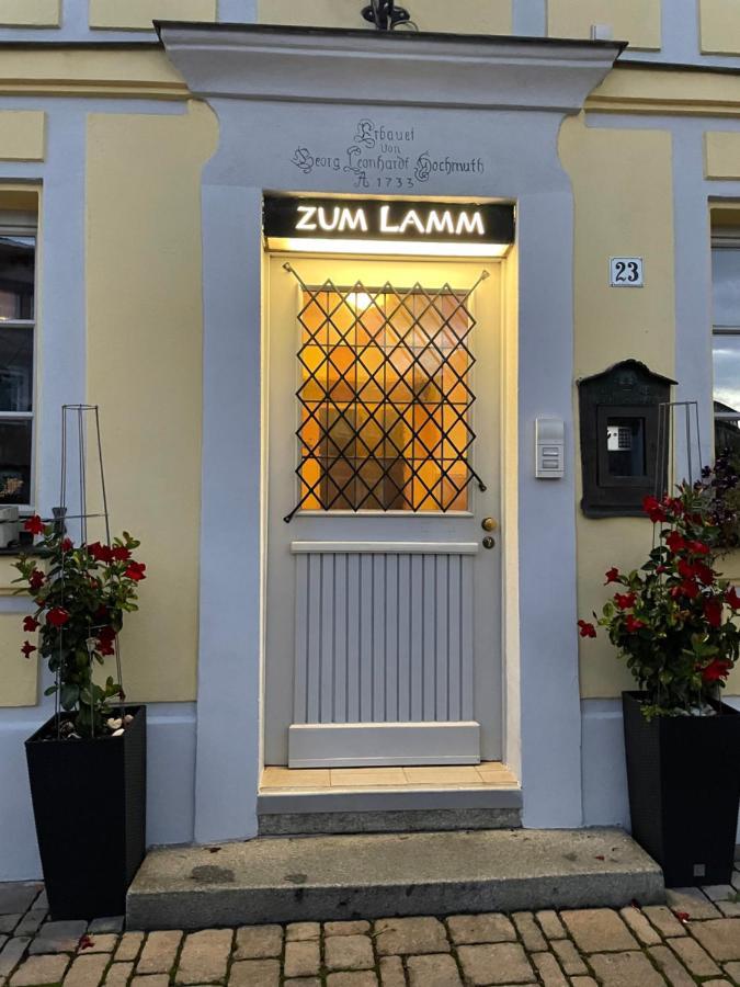Hotel Zum Lamm Ansbach Exterior photo