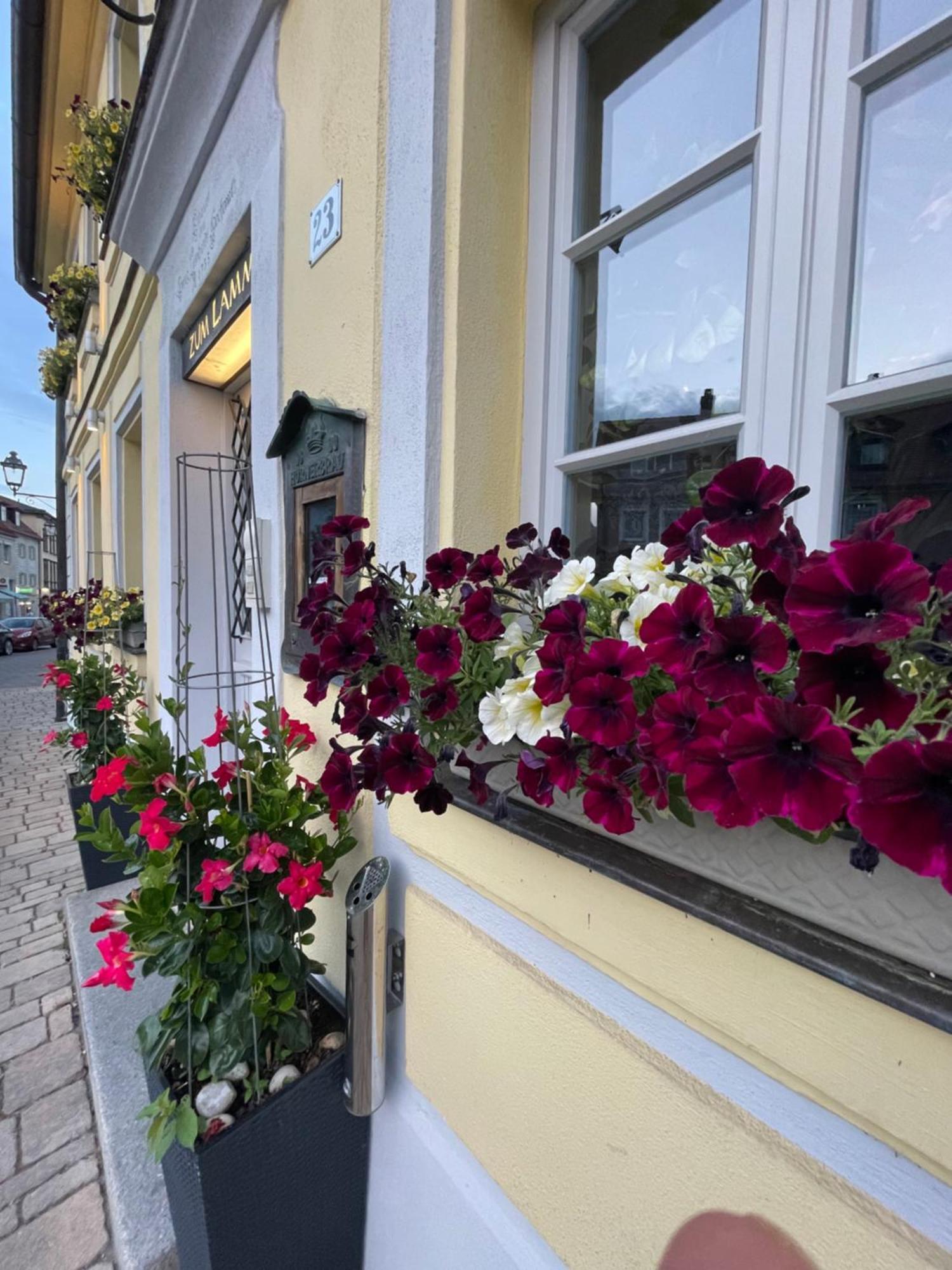 Hotel Zum Lamm Ansbach Exterior photo