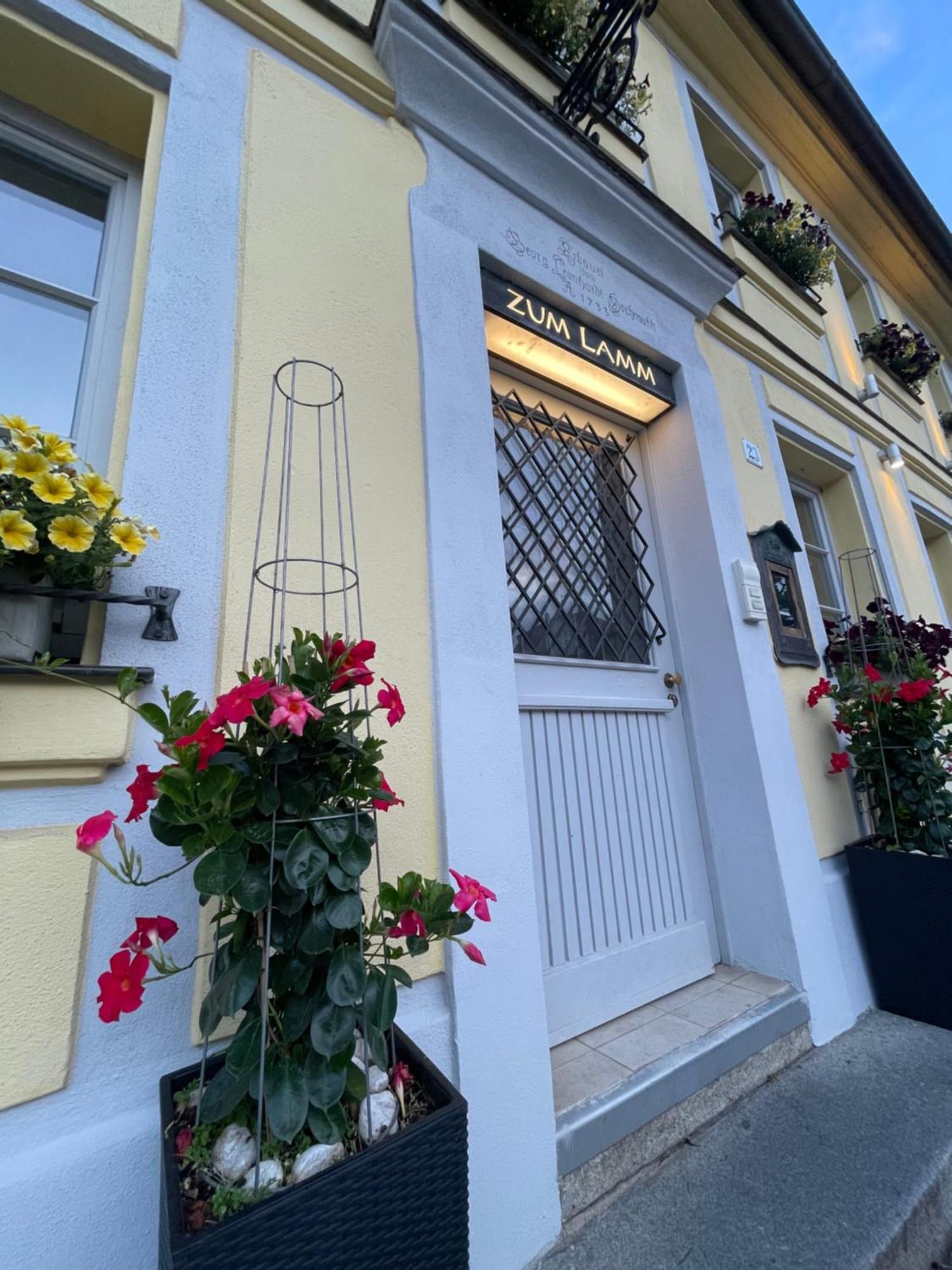 Hotel Zum Lamm Ansbach Exterior photo